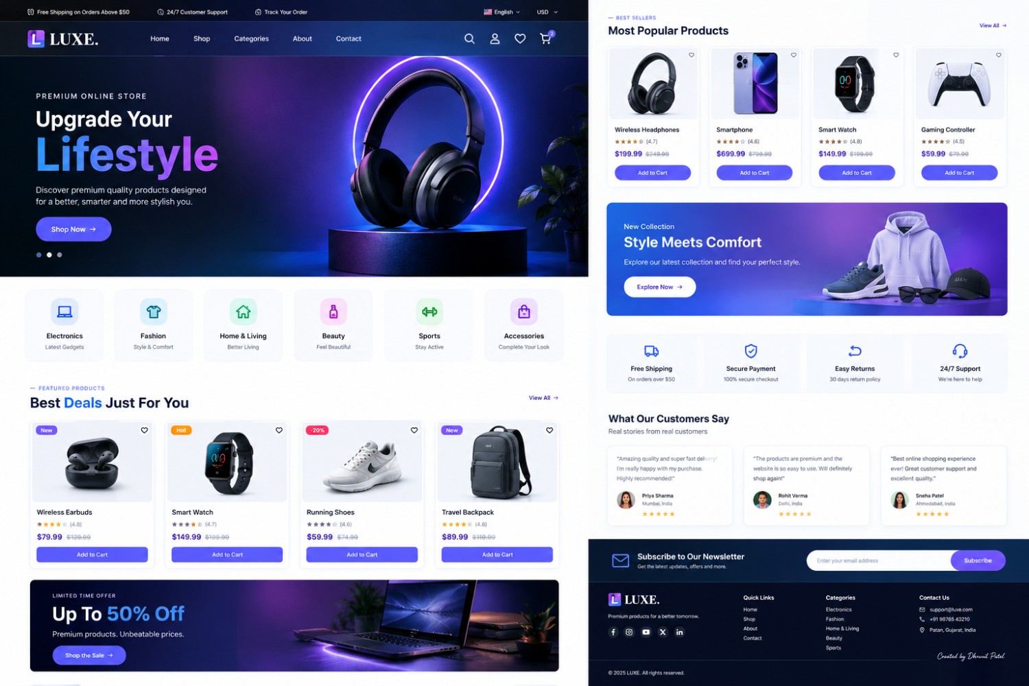 E-commerce Website